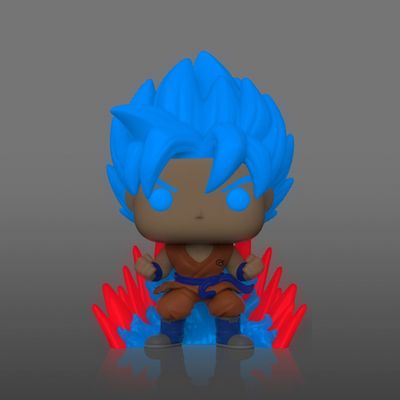 Imagen 2 del producto Funko Pop Dragon Ball SSGSS Goku With Glow - 1256