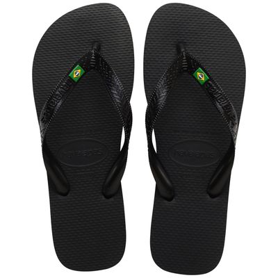 Sandalia Mujer Brasil Negro Havaianas
