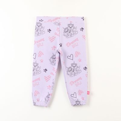 Pantalon De Buzo Niña Skye Y Everest Spark Morado Paw Patrol