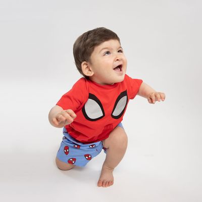 Pijama Niño Spiderman Watch the City Rojo Marvel