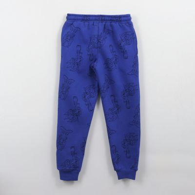 Imagen 2 del producto Pantalón de Buzo Niño Full Print Azul Shadow & Sonic