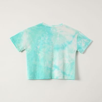 Imagen 2 del producto Polera Manga Corta Niña Woodst Turquesa Snoopy