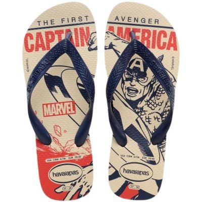Sandalias Hombre Top Beige Marvel Havaianas