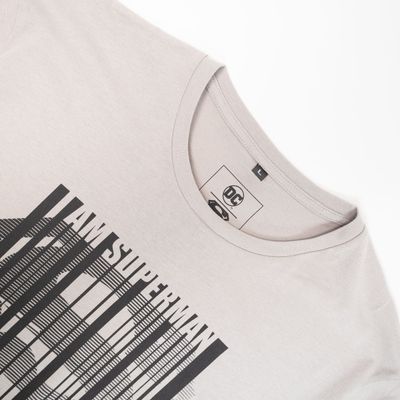 Imagen 2 del producto Polera Hombre  Dc Comics Superman Barra Gris