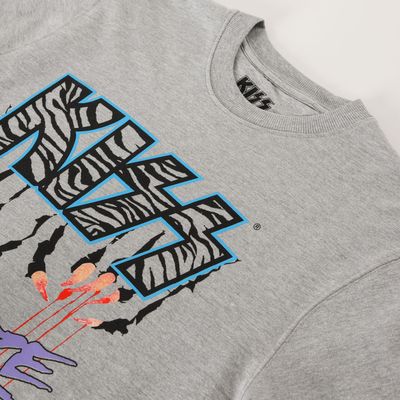 Imagen 2 del producto Poleron Cerrado Mujer Logo Gris Kiss