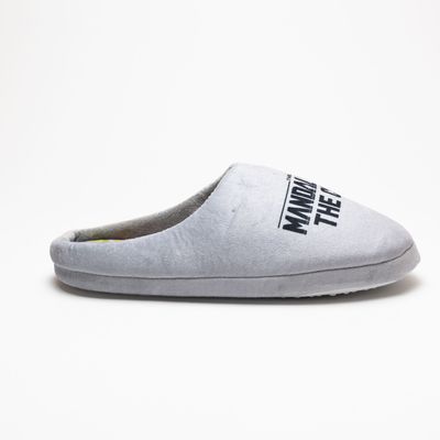 Imagen 2 del producto Pantufla Hombre Mandalorian Logo Gris Star Wars