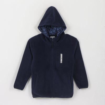 Polar Escolar Niño Azul Marino Bolsillo Minecraft