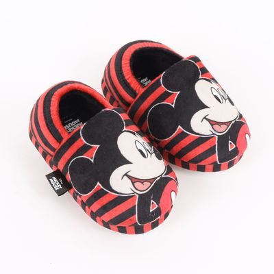Imagen 2 del producto Pantufla Niño Rayas Mickey Mouse Rojo Disney
