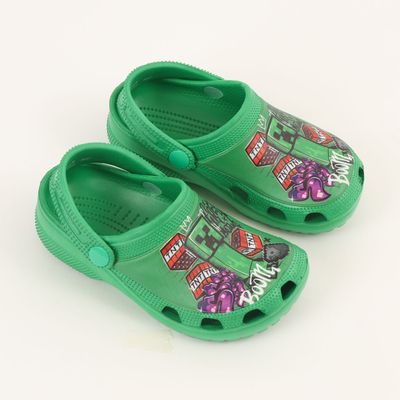 Imagen 2 del producto Zueco De Eva Niño Verde Creeper Boom Minecraft