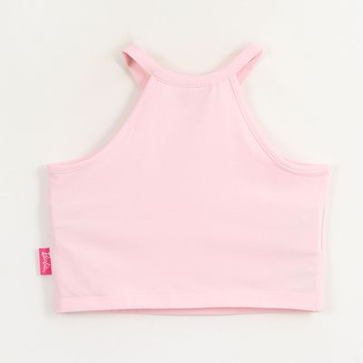 Imagen 2 del producto Polera Sin Manga Niña Rosa Palmera Barbie