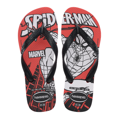 Sandalias Hombre Top Rojo Marvel Havaianas