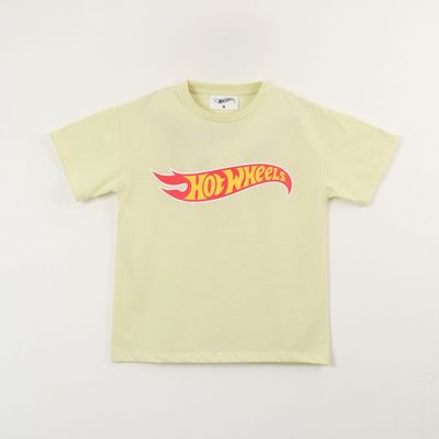 Imagen 1 del producto Polera Manga Corta Niño Amarillo Logo Hot Wheels