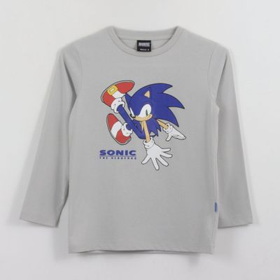 Imagen 2 del producto Bipack Polera Manga Larga Niño Shadow & Sonic Negro Sonic