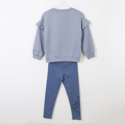 Imagen 2 del producto Conjunto de Buzo Niña Lilo & Stitch Smile Celeste Disney