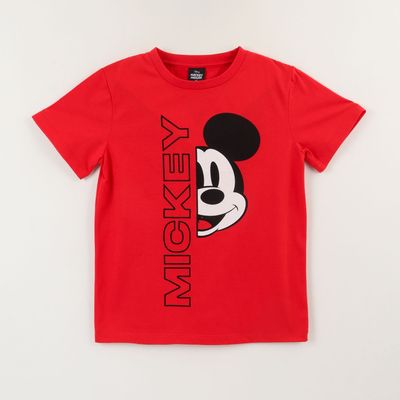 Imagen 2 del producto Polera Manga Corta Niño Rojo Mickey Mouse Face Disney