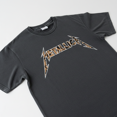 Imagen 2 del producto Polera Manga Corta Logo Negro Metallica