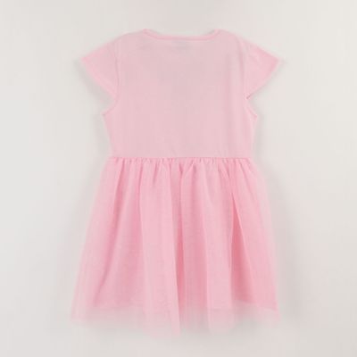 Imagen 2 del producto Vestido Manga Corta Niña Rosado Tull Elsa Frozen Disney