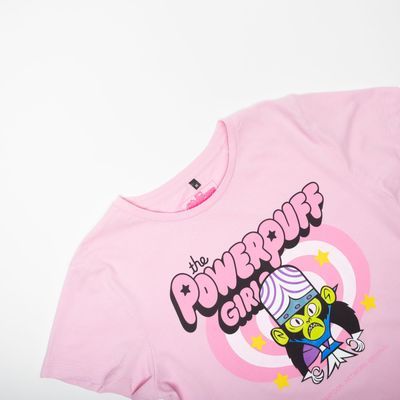Imagen 2 del producto Polera Mujer  Cartoon Network Chicas Superpoderosas Rosado