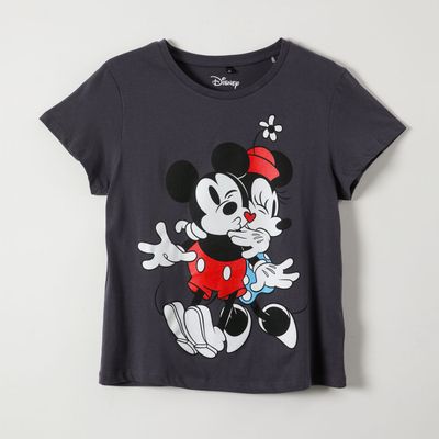 Disney Minnie Mouse Camiseta Mickey Mouse Mujer Stradivarius
