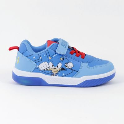 Zapatillas con luces Niño Azul Volando Sonic