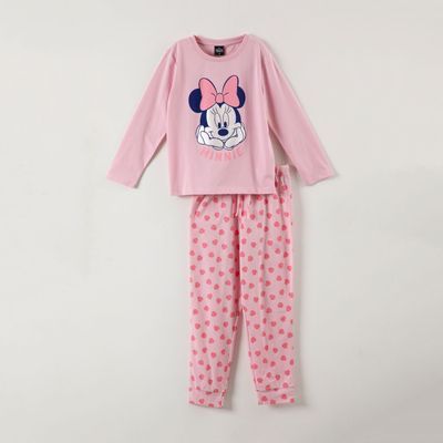 Conjunto Pijama Niña Minnie Pink Sweet Rosado Disney