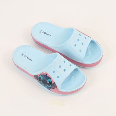 Imagen 2 del producto Sandalia Slide Niña Celeste Carita Lilo & Stitch Disney