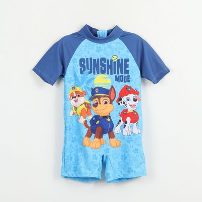 Traje de baño Niño Celeste Personajes Paw Patrol