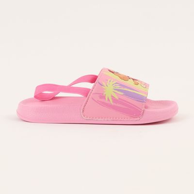 Sandalia Slide Niña Rosado Skye Flores Paw Patrol