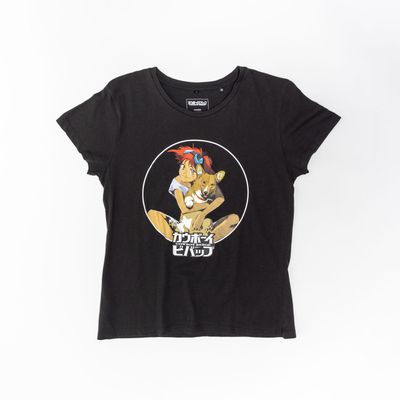 Polera Mujer Cowboy Bebop Gris