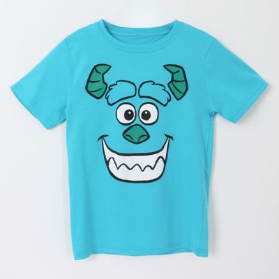 Polera Manga Corta Niño Calipso Sully Pixar Disney