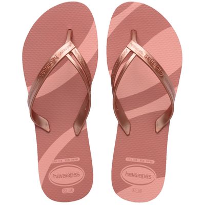 Sandalias Mujer Elegance Print Rosado Havaianas