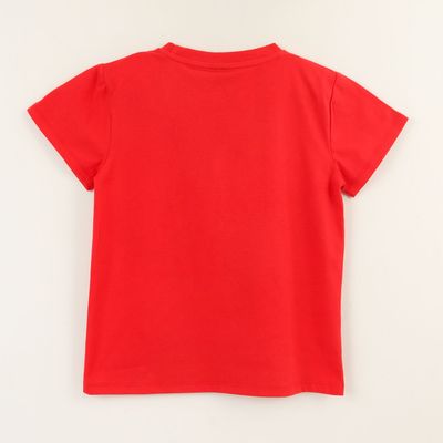 Imagen 2 del producto Polera Manga Corta Niña Rojo Minnie Moño Disney