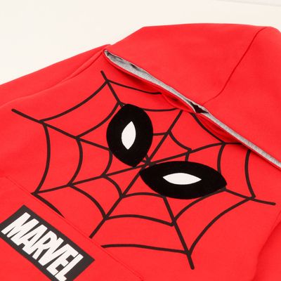 Imagen 2 del producto Poleron Cerrado Con Gorro Niño Spiderman Eyes Rojo Marvel