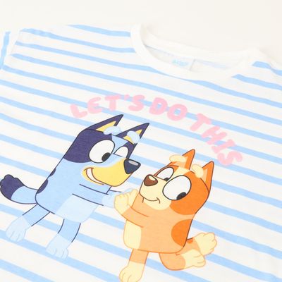 Imagen 2 del producto Polera Manga Larga Niña Lets Do Blanco Bingo Y Bluey