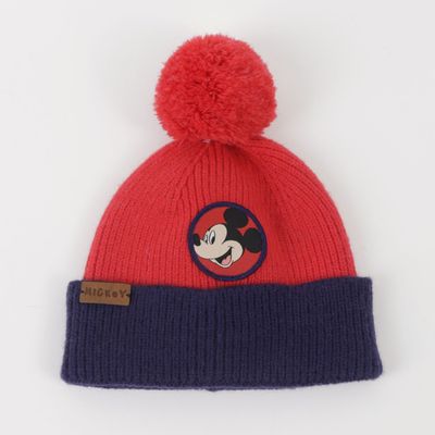 Imagen 1 del producto Gorro con Pompón Niño Mickey Mouse Rojo Disney