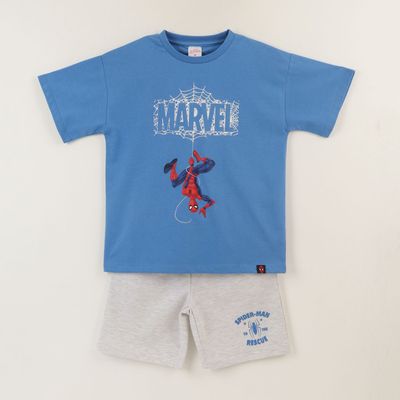 Conjunto Niño Azul Spiderman Hanging Marvel
