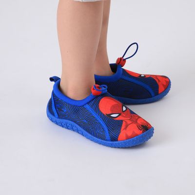 Zapato De Agua Niño Azul Personaje Torso Spiderman Marvel