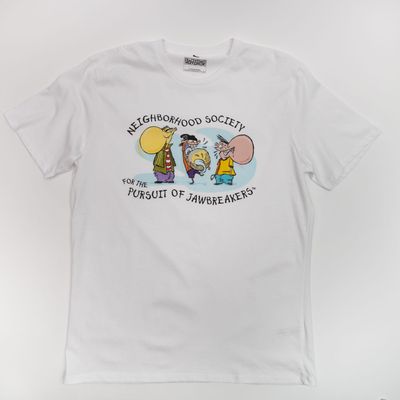 Polera Hombre Cartoon Network Ed, Edd & Eddy Blanco