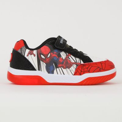 Zapatillas con luces Niño Rojo Volando Spiderman Marvel