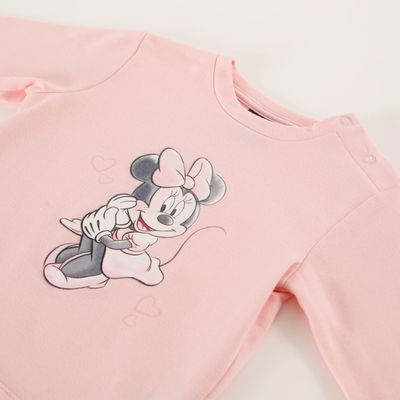 Imagen 2 del producto Conjunto Pijama Buzo Bebe Minnie Sweets Rosado Disney