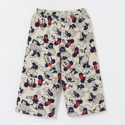 Imagen 2 del producto Pantalón de Buzo Niña Palazzo Full Print Minnie Beige Disney