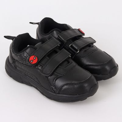 Imagen 2 del producto Zapatilla Escolar Niño Velcro Web Spiderman Negro Marvel