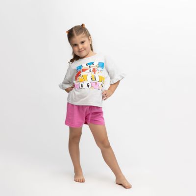 Imagen 1 del producto Pijama Niña Team Face Rosado Sonic
