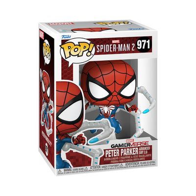 Imagen 2 del producto Funko Pop Marvel Spiderman 2: Peter Parker Traje - 971