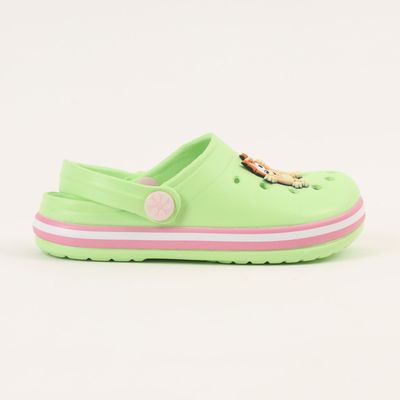 Zueco Niña Verde Amigos Bluey