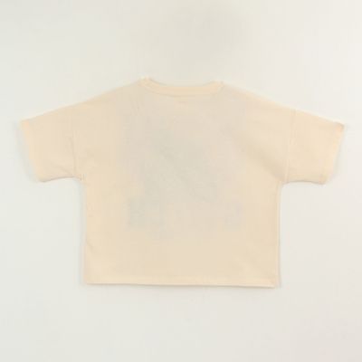 Imagen 2 del producto Polera Manga Corta Niña Beige Cara Lilo & Stitch Disney