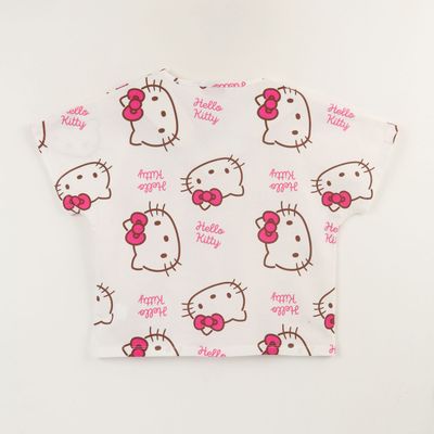 Imagen 2 del producto Polera Manga Corta Niña Blanco Full Print Hello Kitty