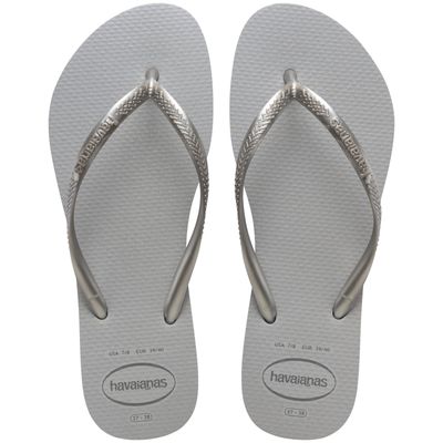 Sandalia Mujer Slim Gloss Gris Havaianas