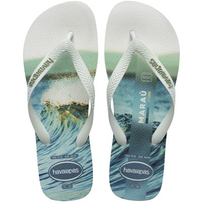 Sandalia Hombre Top Surfer Blanco Havaianas