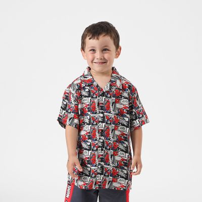 Imagen 1 del producto Camisa Niño Spiderman Comic Rojo Marvel